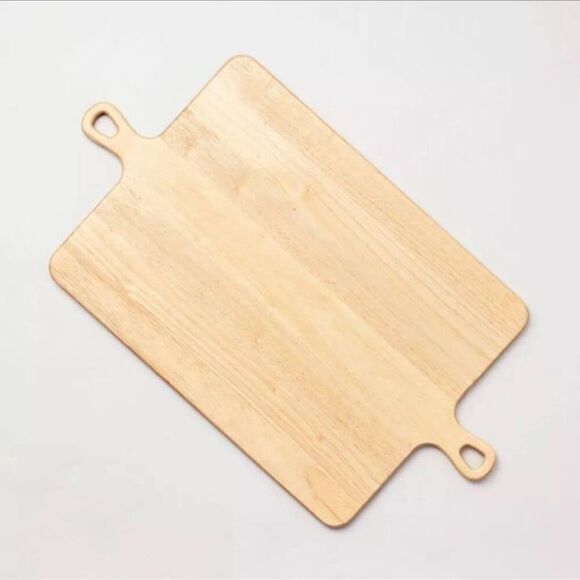 Hearth & Hand Natural 2 Handled Serving  Board - Picture 3 of 5